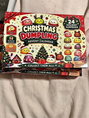 Christmas Dumpling Advent Calendar 24 Gift Christmas Calendar